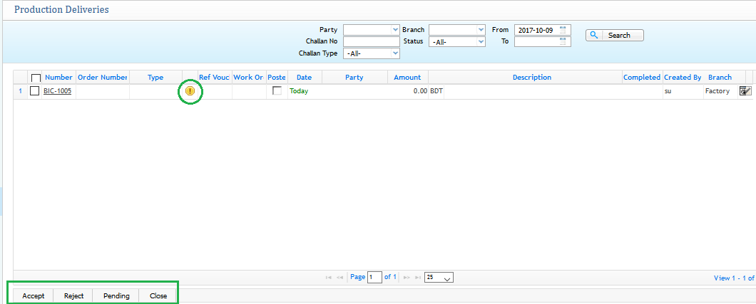 Approval Layer of Billet Consumption